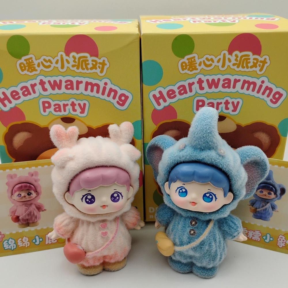 2 HeartWarming Party Figurines - Picture 2 of 6